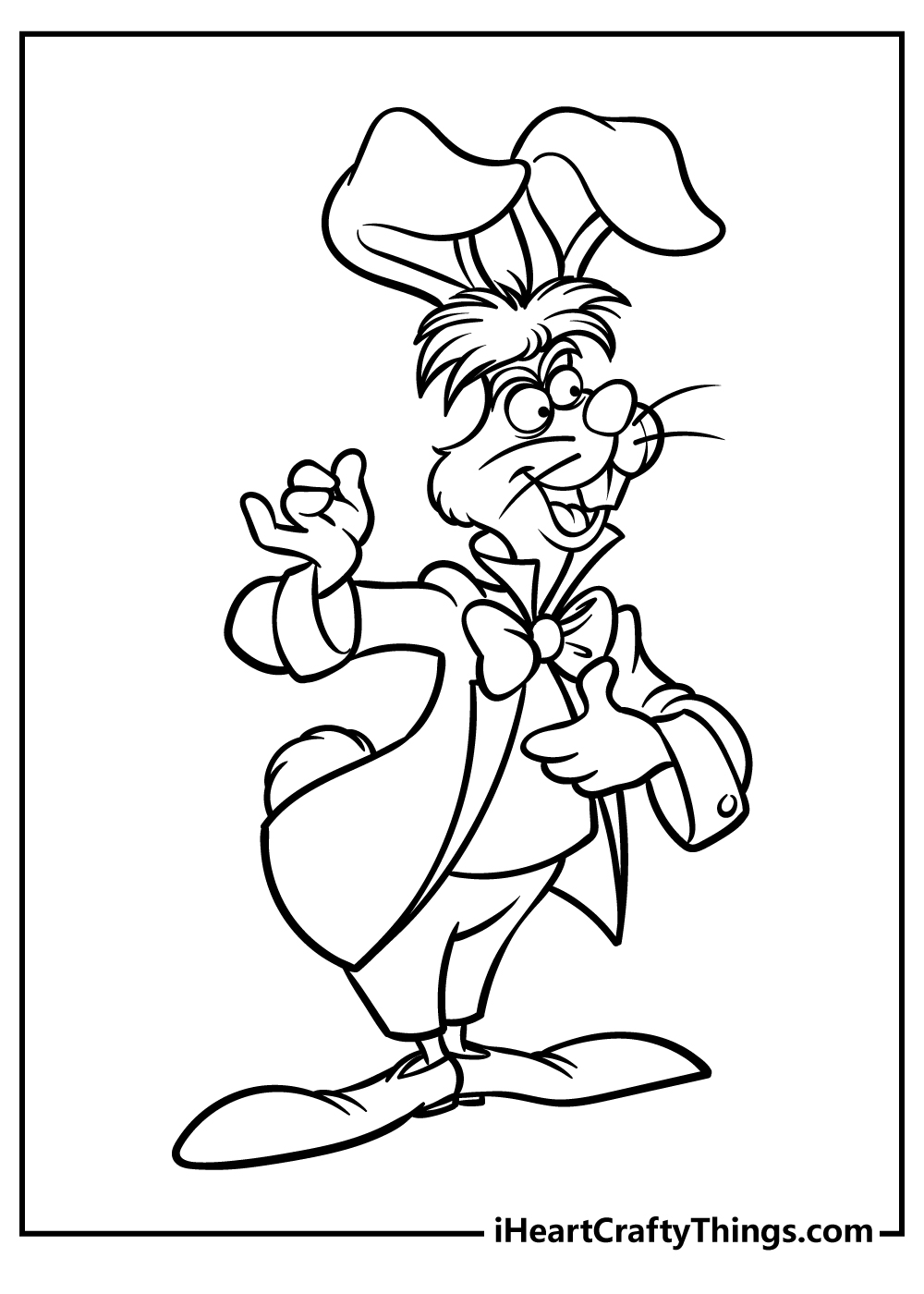 Printable Alice In Wonderland Coloring Pages (Updated 2023)