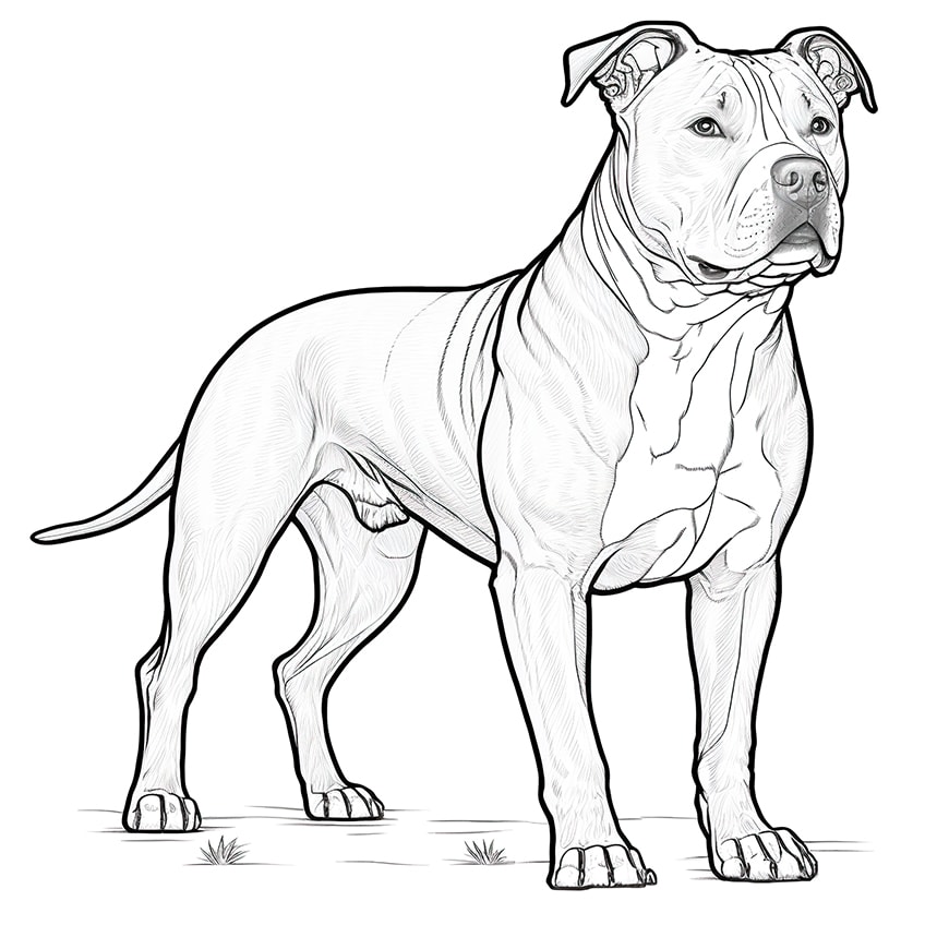 Dog Coloring Pages – Coloring Sheets for 21 Popular Breeds