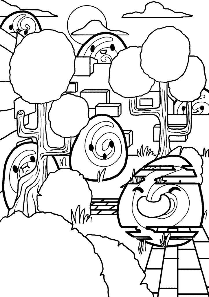 Slime Rancher Coloring Pages - Coloring Nation