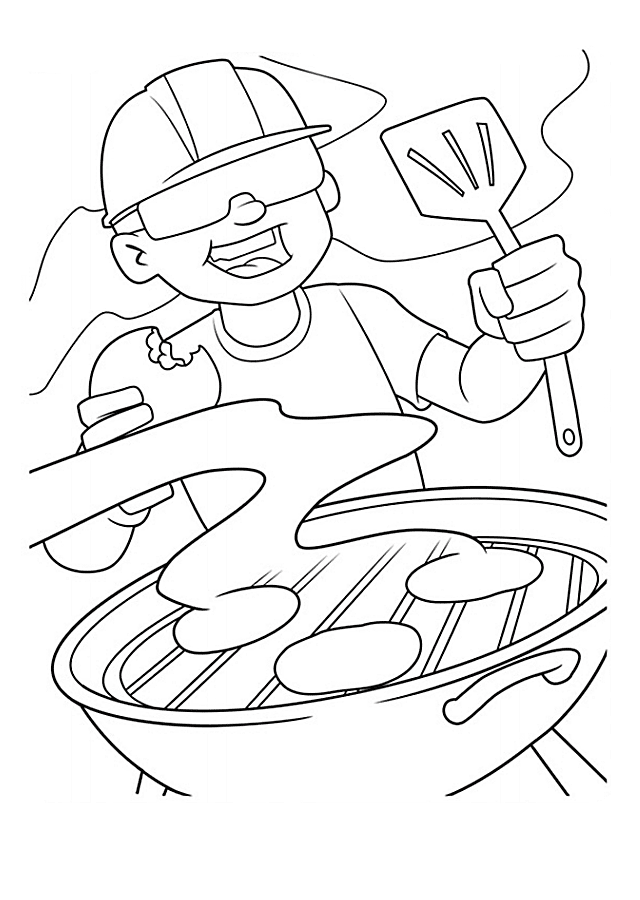 Free Summer Coloring Pages for Kids