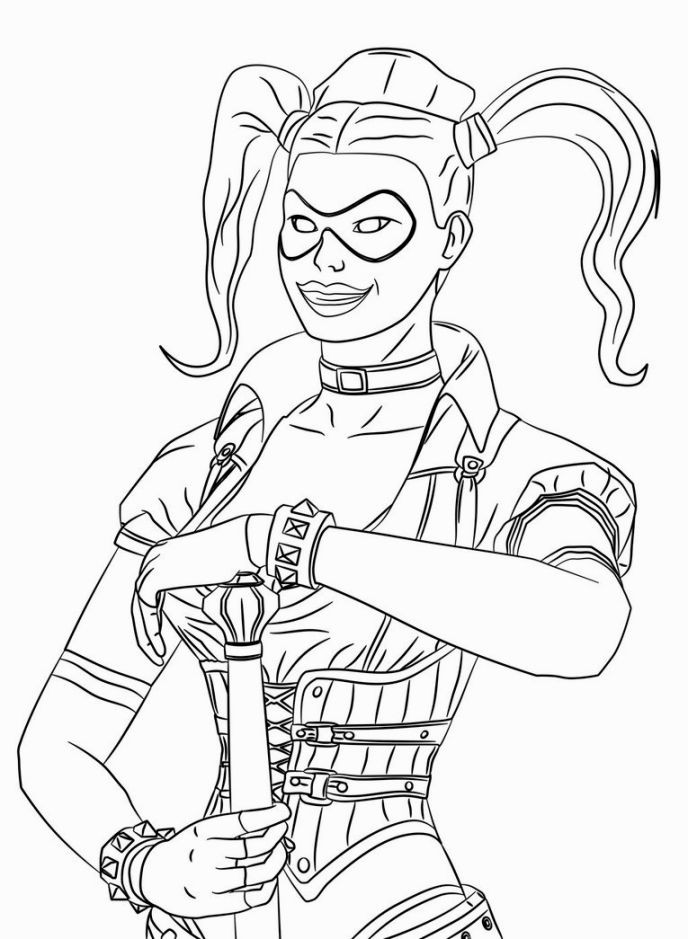 The Best Ideas for Suicide Squad Coloring Sheets for Girls ...