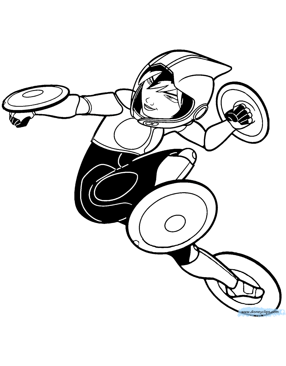 Big Hero 6 Coloring Pages | Disneyclips.com