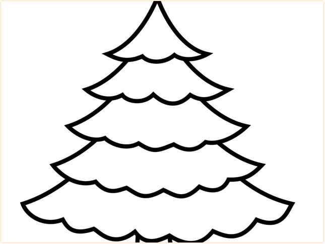 Christmas Tree Template Free Printable | Onlive Gallery