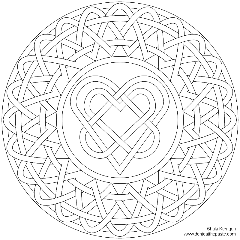 Free Celtic Coloring Pages, Download Free Celtic Coloring Pages png images,  Free ClipArts on Clipart Library