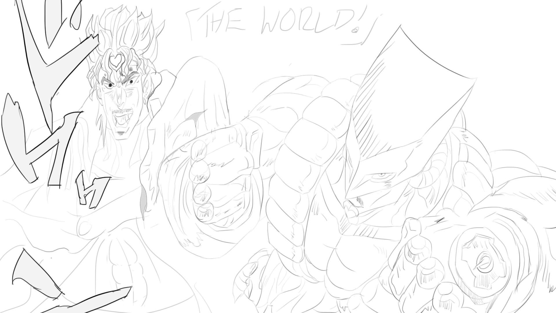FANART] DIO and The World : r/StardustCrusaders