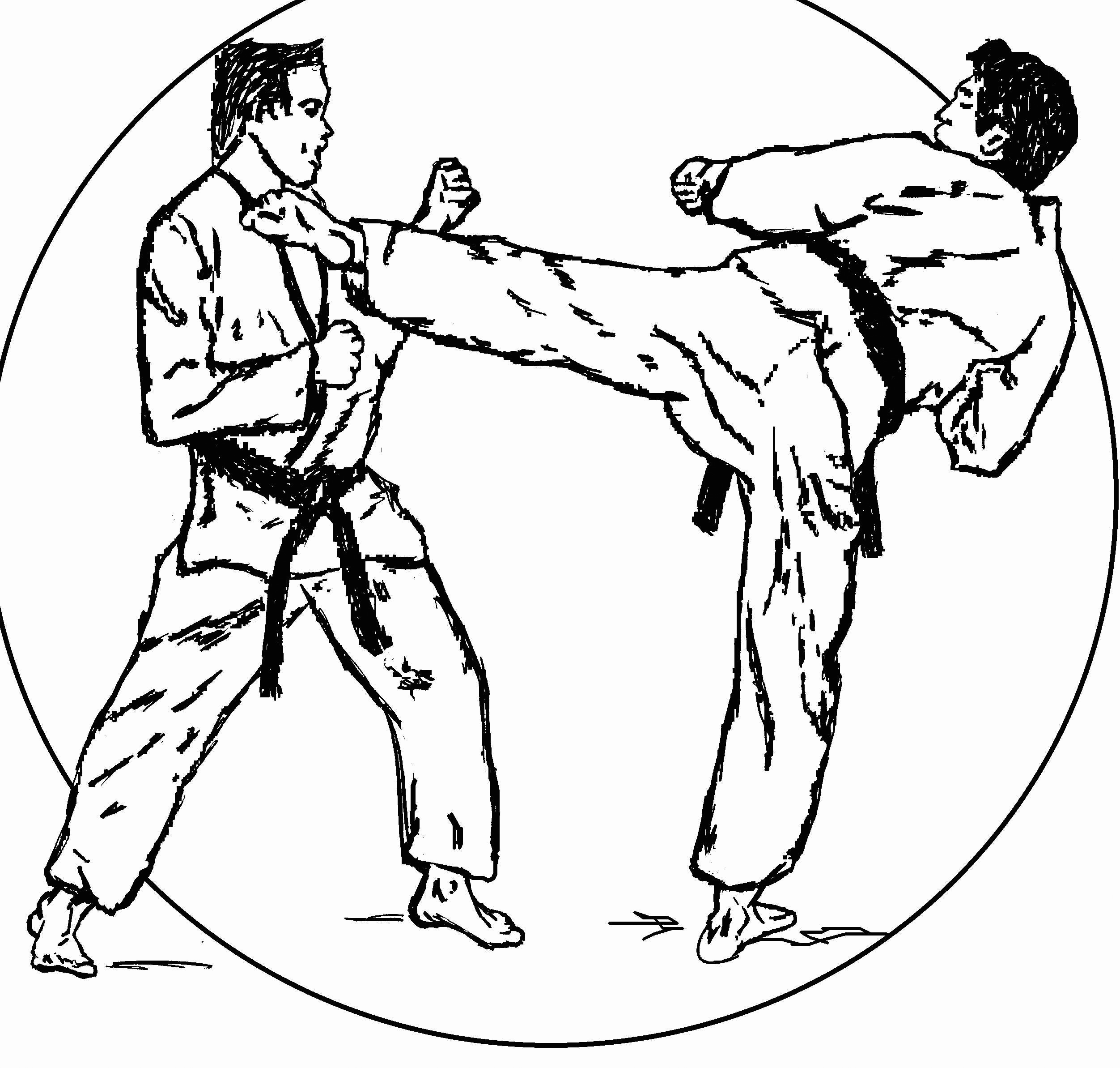 Martial Arts Coloring Pages - Best Coloring Pages For Kids