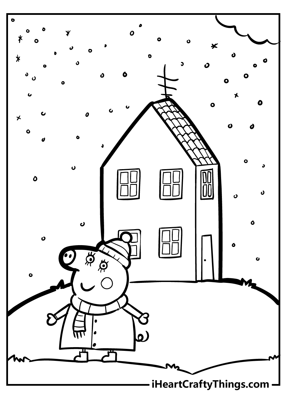 Peppa Pig Coloring Pages (Updated 2022)