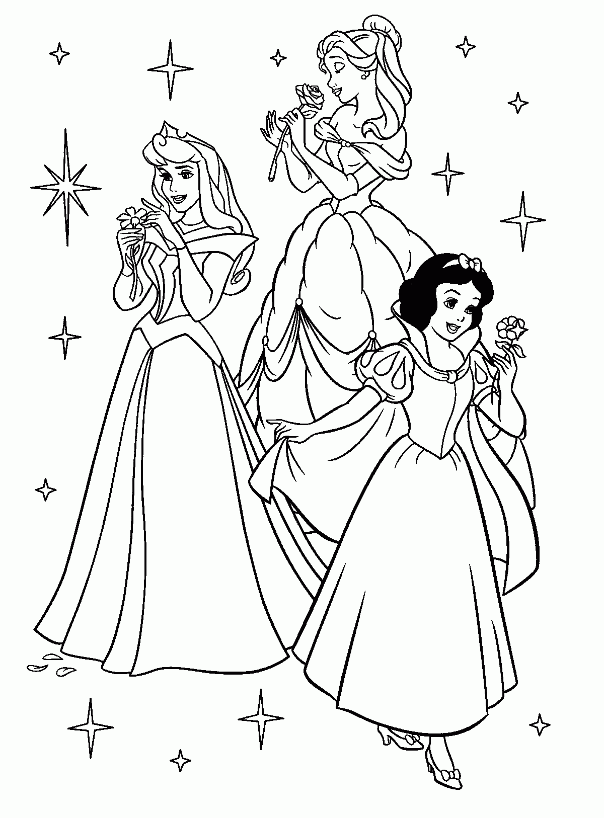 Prince Princess Coloring Pages | sidstudies.com - Part 2