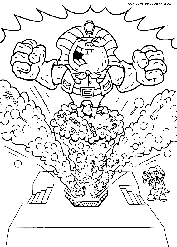 Kids Next Door color page - NEW coloring pages for kids