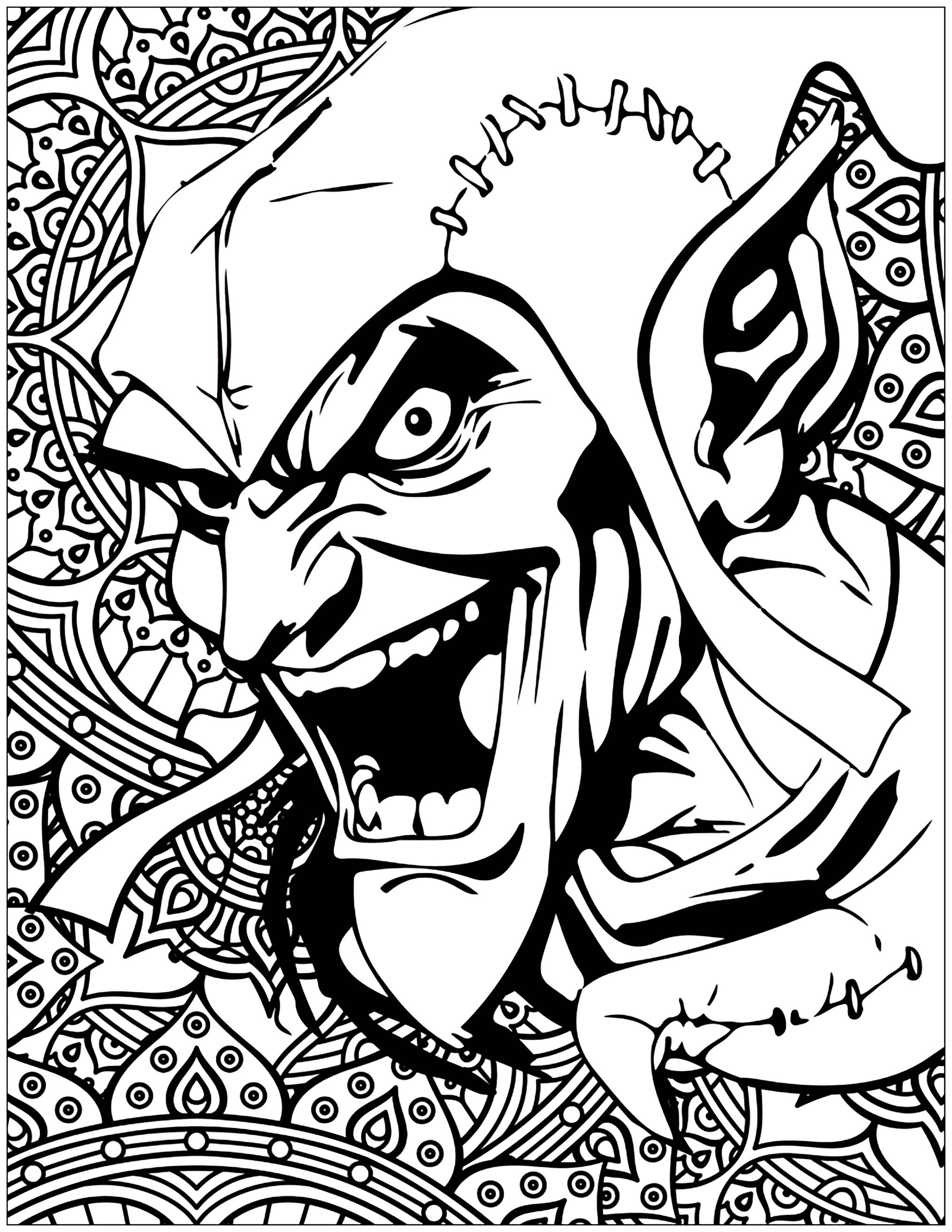 Books and Comics - Coloring Pages for Adults