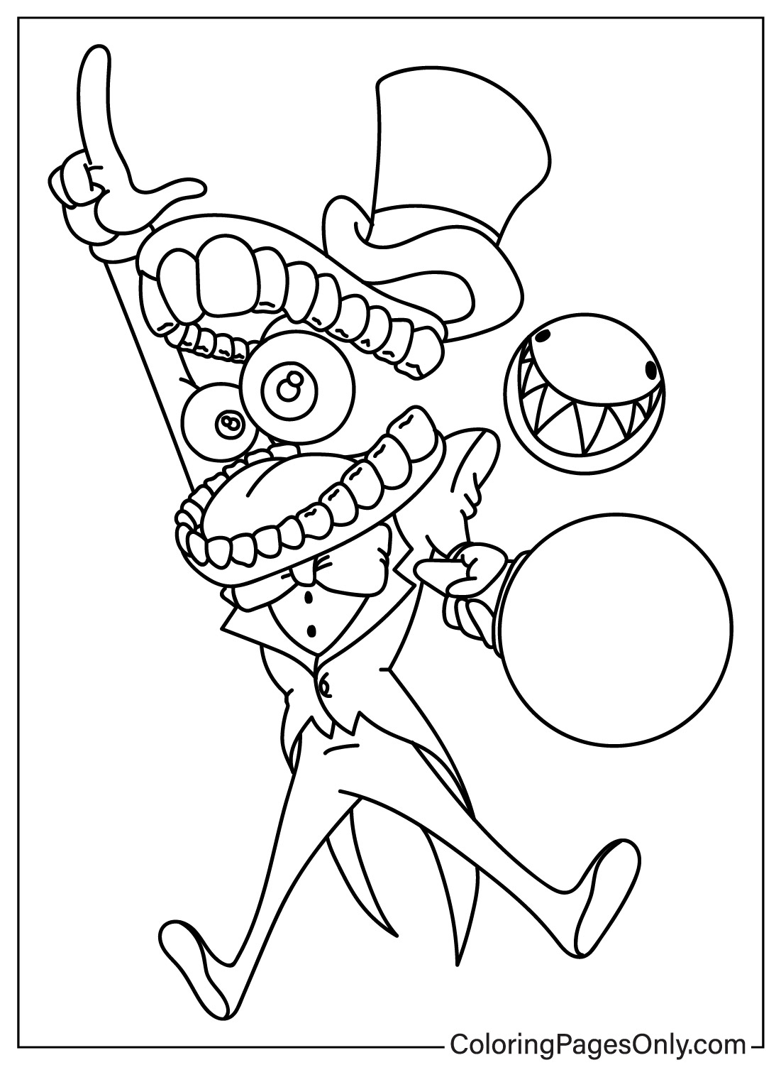 Caine Coloring Pages ...