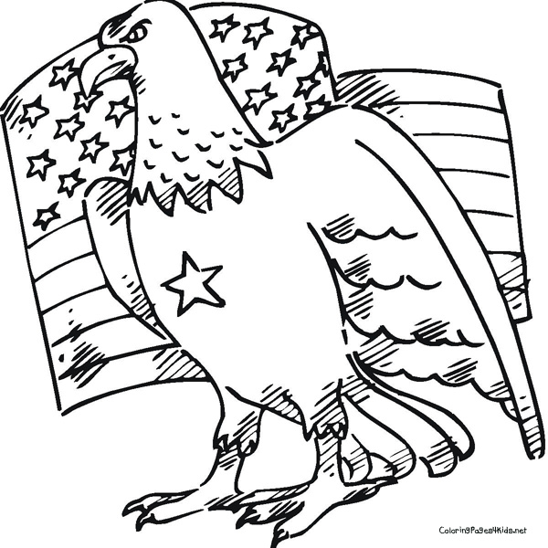 American Eagle Coloring Pages - GetColoringPages.com