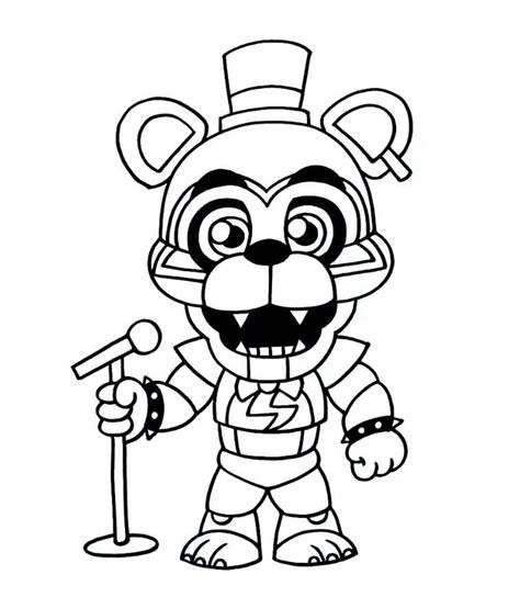 20 Fnaf Security Breach Coloring Sheets ...