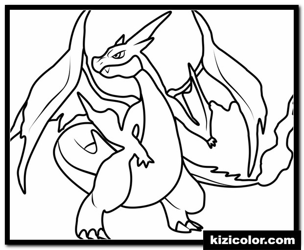 Great Charizard Coloring Pages Idea Collection - Whitesbelfast.com