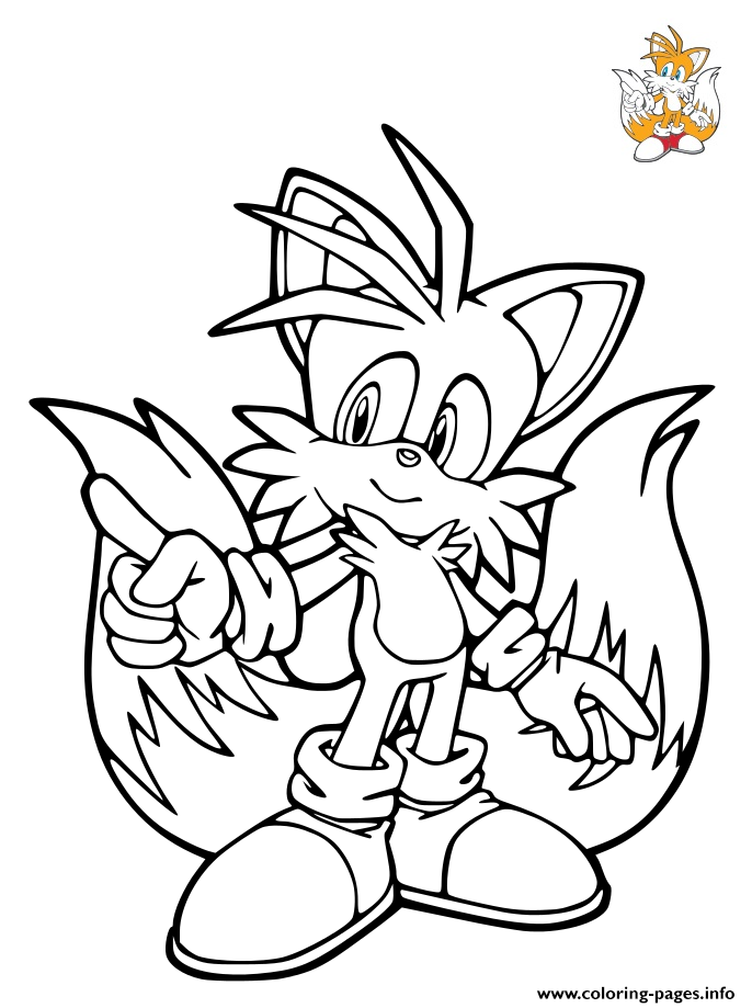 Print Sonic Tails Miles Prower coloring pages | Coloring pages, Super mario coloring  pages, Mario coloring pages