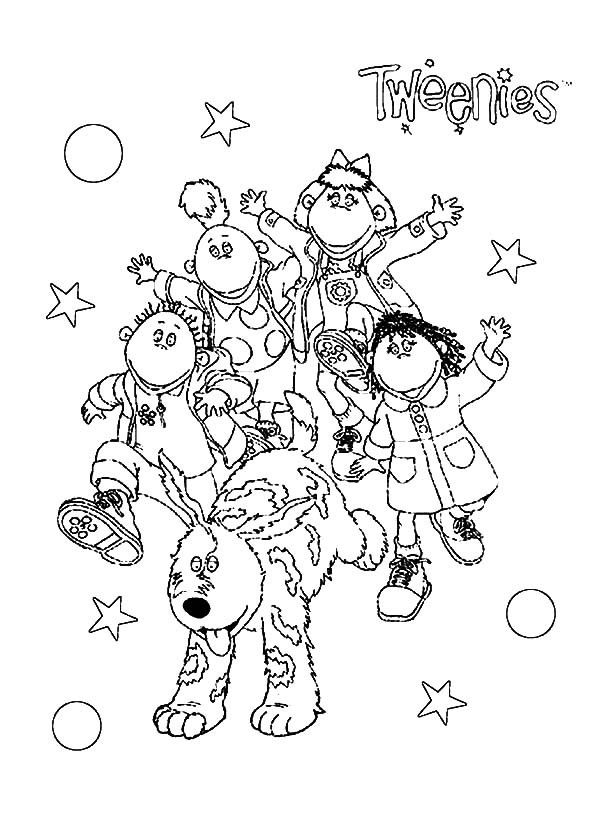 All Tweenies Characters Coloring Pages | Best Place to Color