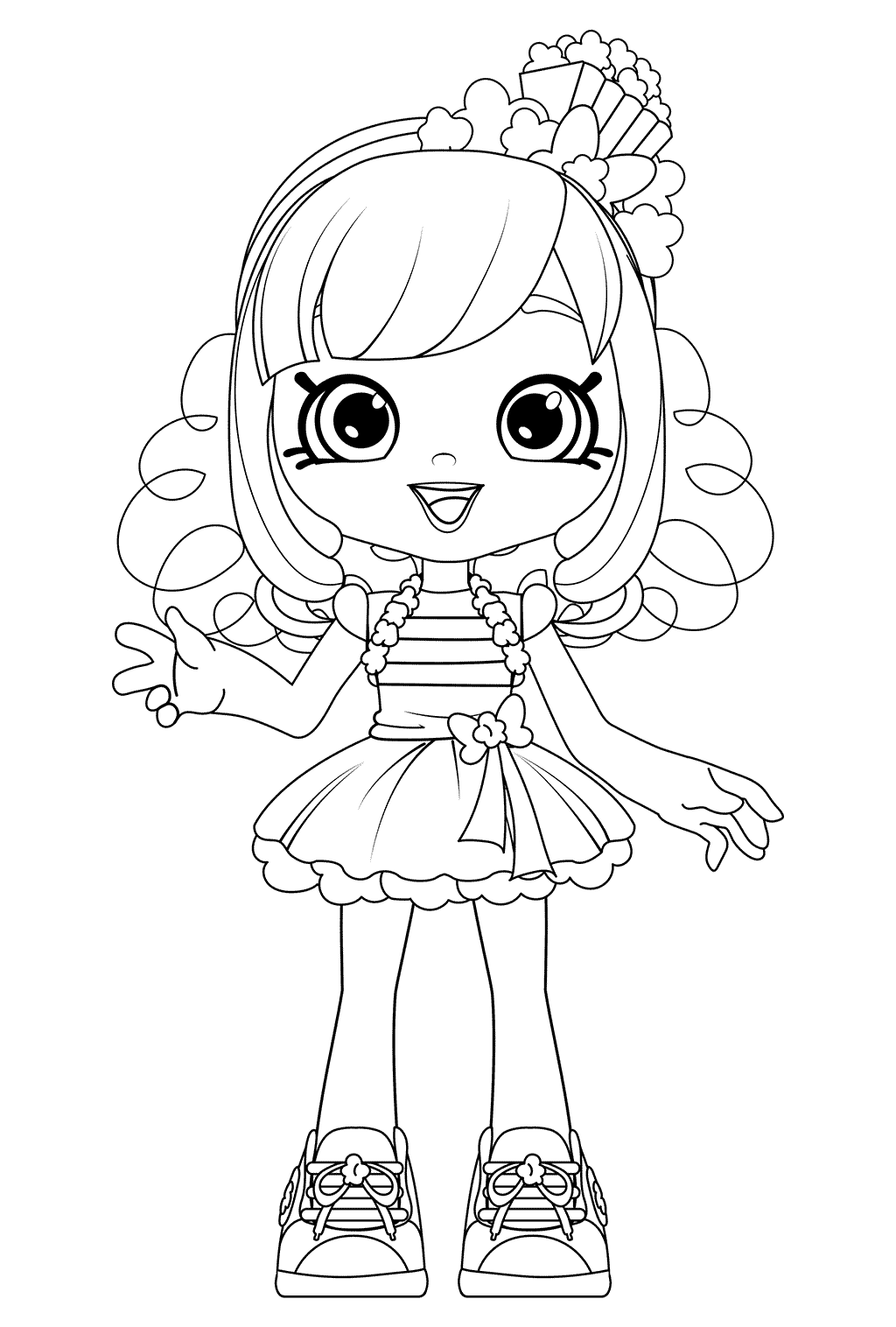 Shoppies Dolls Coloring Pages - GetColoringPages.com