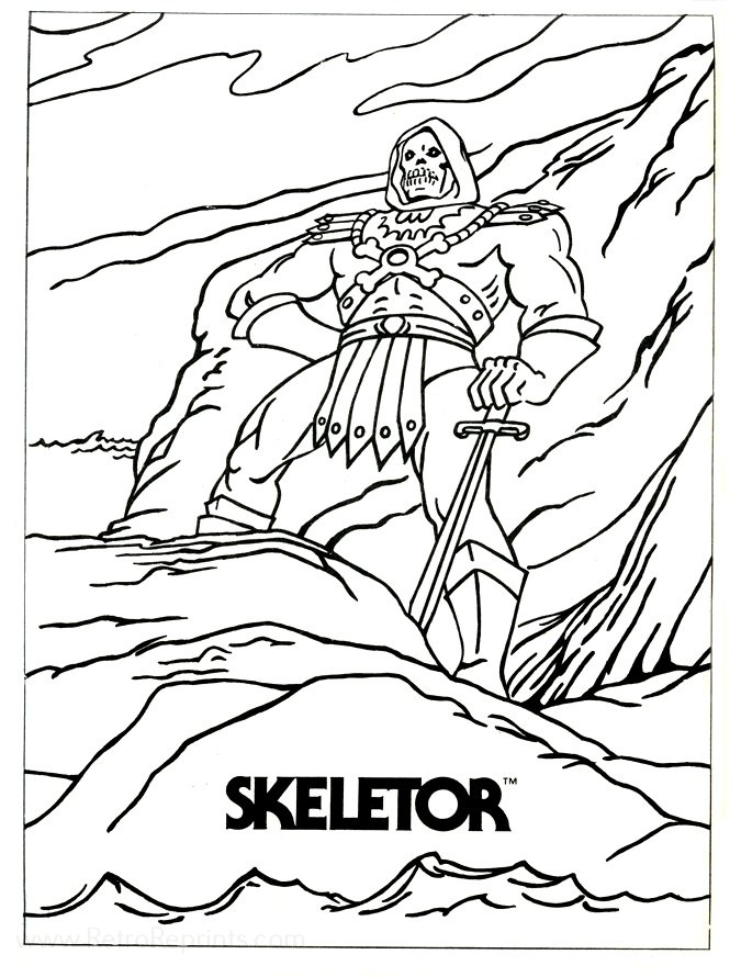 He-Man and the Masters of the Universe Coloring Pages | Coloring Books at  Retro Reprints - The world's largest coloring book archive!