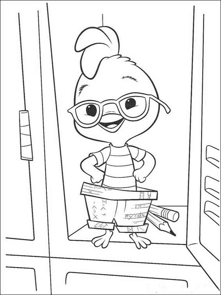 Chicken Little coloring pages