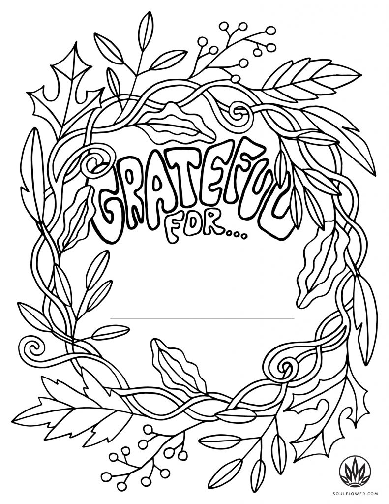 Free Thanksgiving coloring pages to help children express gratitude | Cool  Mom Picks