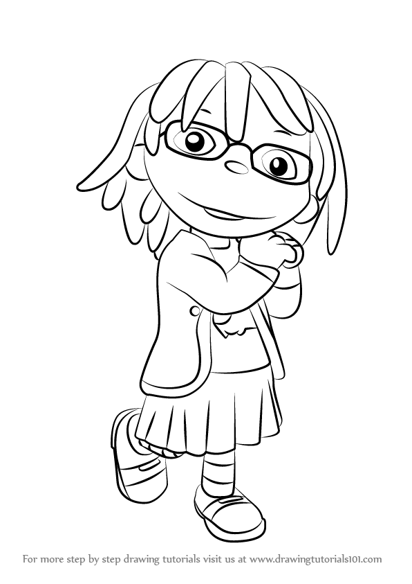 May - Sid The Science Kid Coloring Page