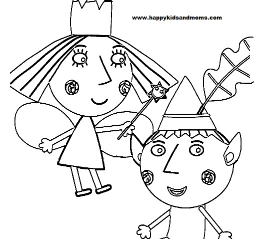 Ben Holly Little Kingdom Coloring Pages – Happy Kids and Moms