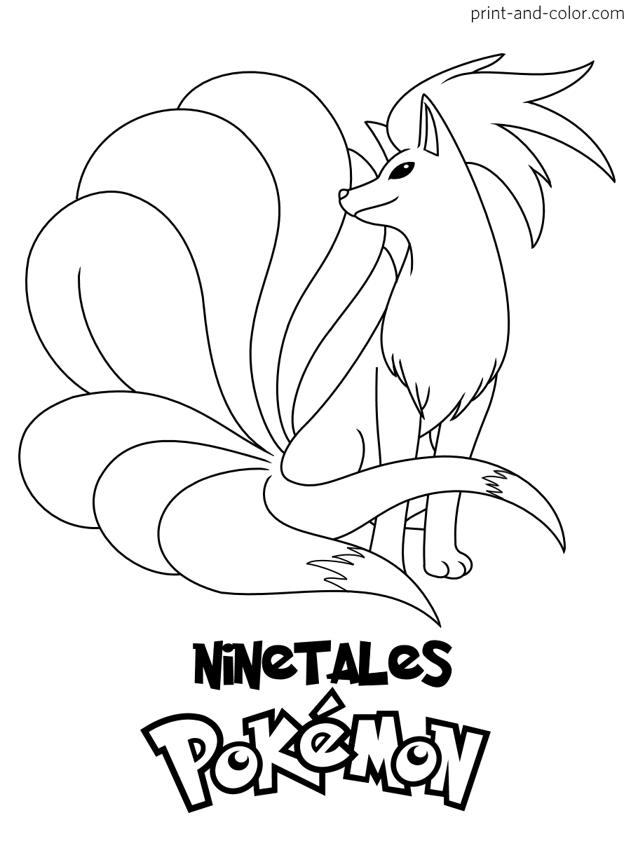 Pokemon coloring pages | Print and Color.com