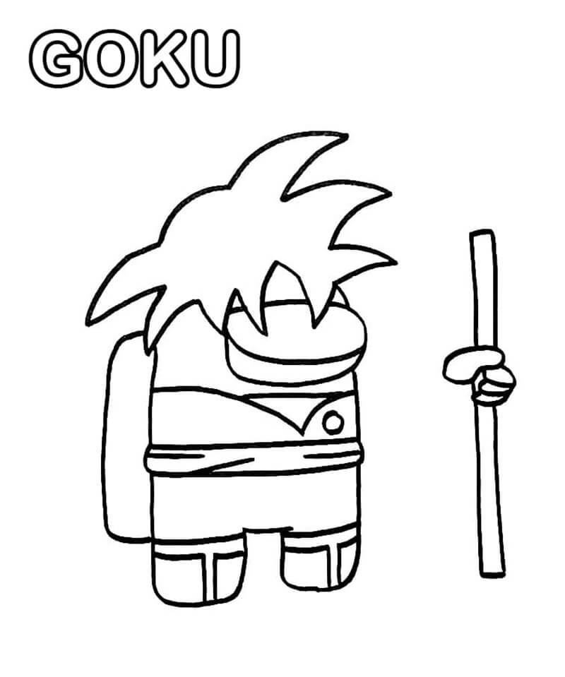 Among Us Cooking Coloring Page - Free Printable Coloring Pages for Kids