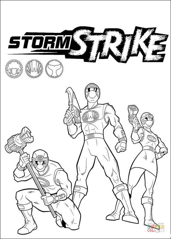 Storm Strike coloring page | Free Printable Coloring Pages