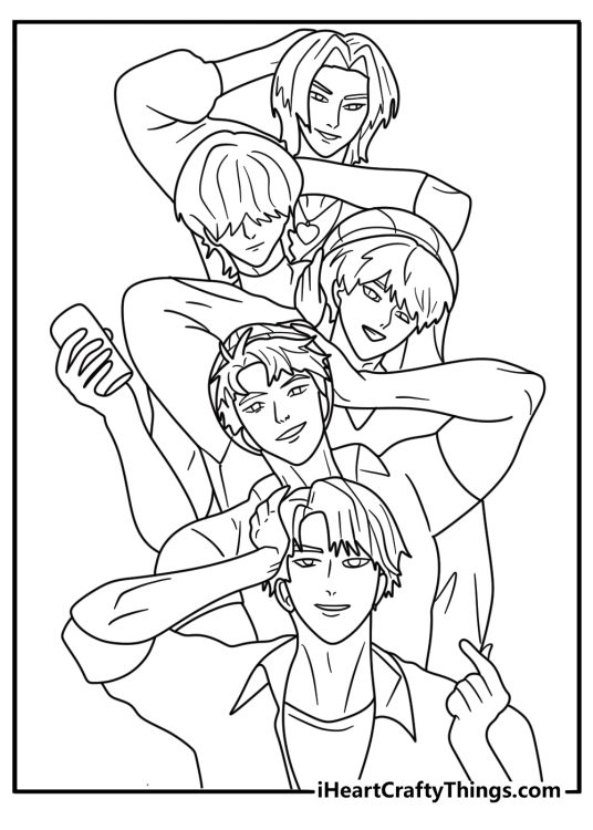 45+ KPop Demon Hunters Coloring Pages (Free PDF Printables)
