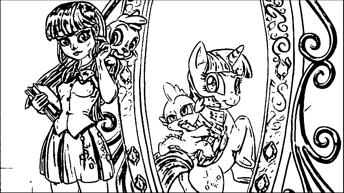 My Little Pony Equestria Girls 642742 Kids We Coloring Page ...