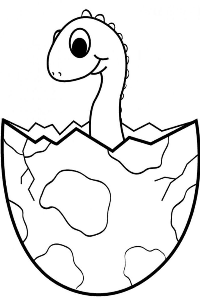 cute dinosaur coloring page. coloring pages best photos of ...