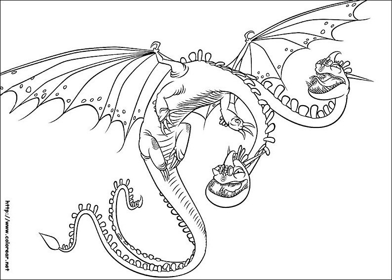 How to Train Your Dragon Coloring Book - Get Coloring Pages