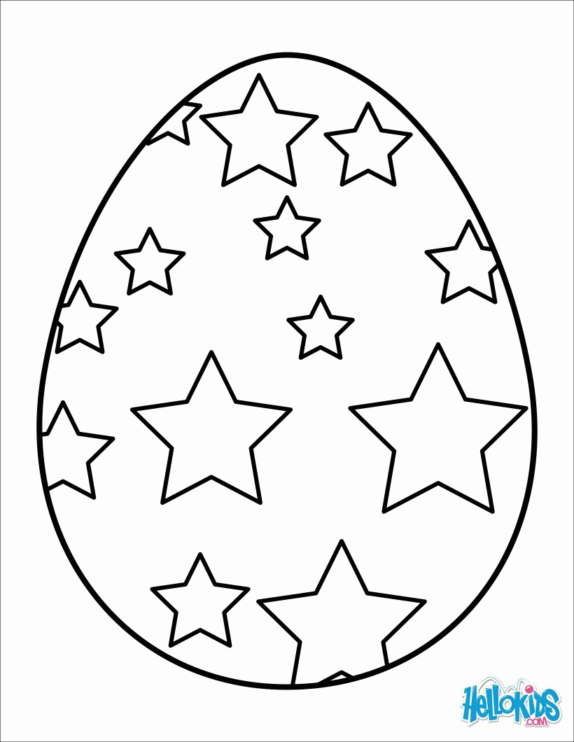 EASTER EGG coloring pages - FabergÃ© Egg