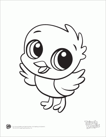 Coloring Pages Cute Animals - Coloring