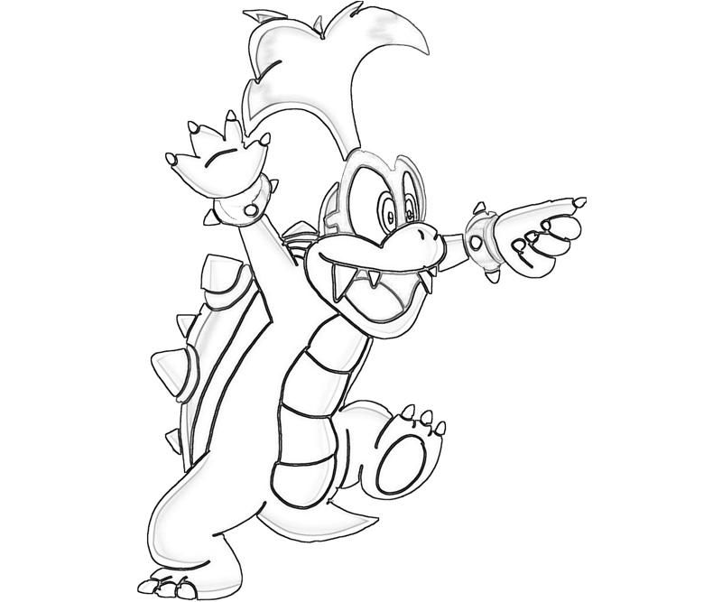 Printable Iggy Koopa Play Coloring Pages 5 | Coloring pages, Coloring  pictures, Iggy