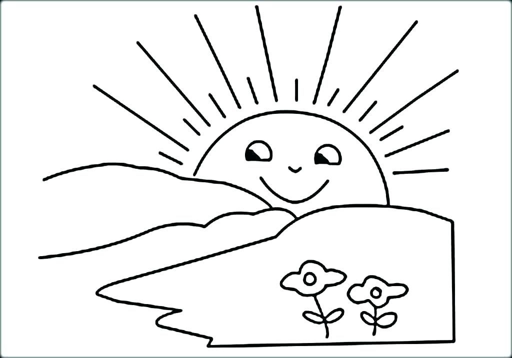 Sun Coloring Page Sun Color Page Sun Coloring Pages Free Printable ...