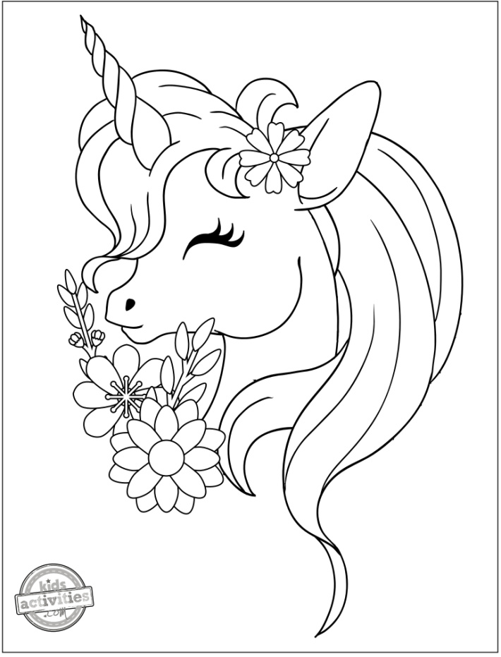 Magical Unicorn Coloring Pages for Kids | Kids Activities Blog