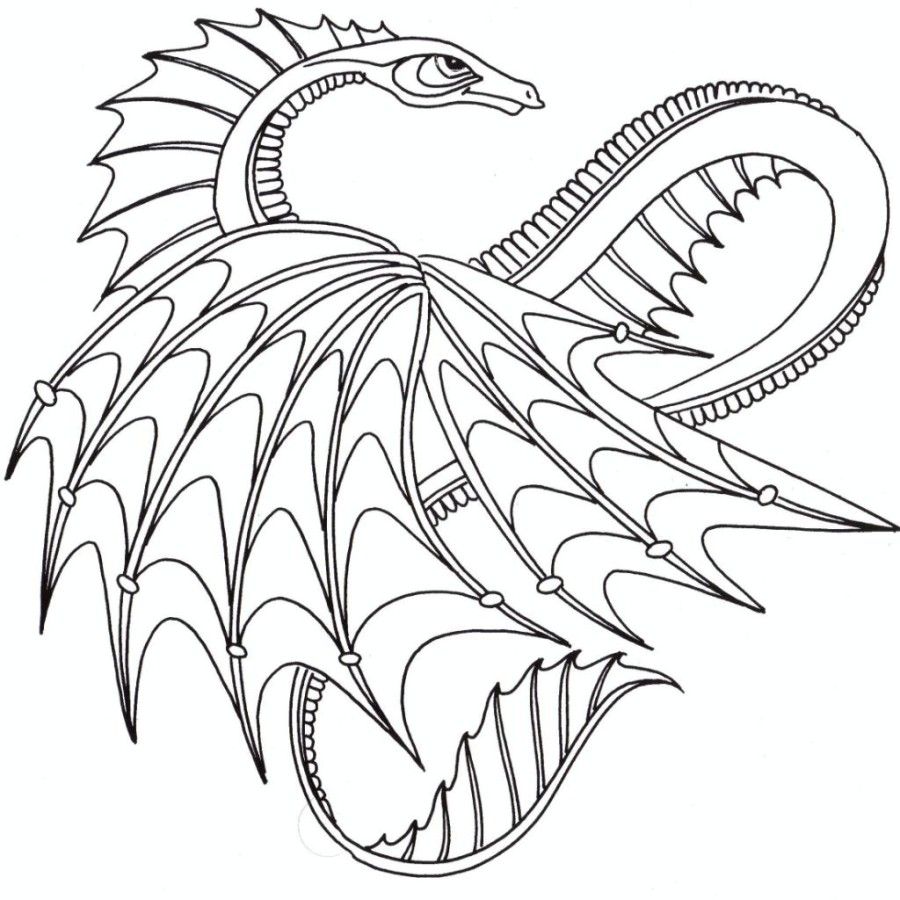 Coloring Pages: Free Coloring Pages Of Dragons For Adults Free ...