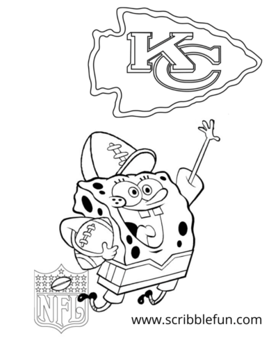 Kansas City Chiefs Coloring Pages (Page 1) - Line.17QQ.com