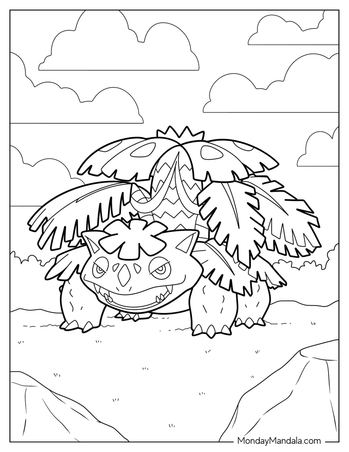 24 Mega Pokemon Coloring Pages (Free ...