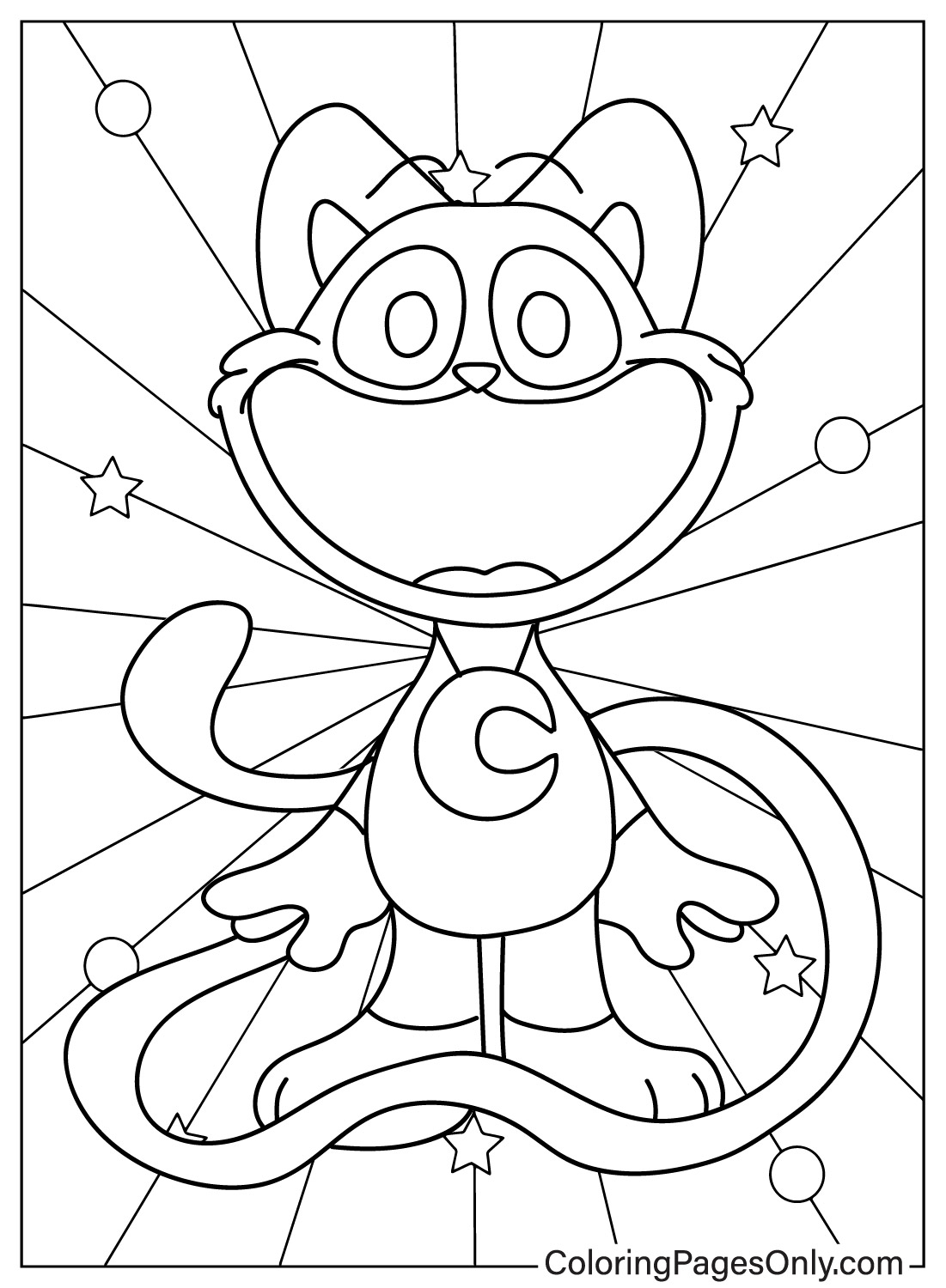 Smiling Critters Coloring Pages ...