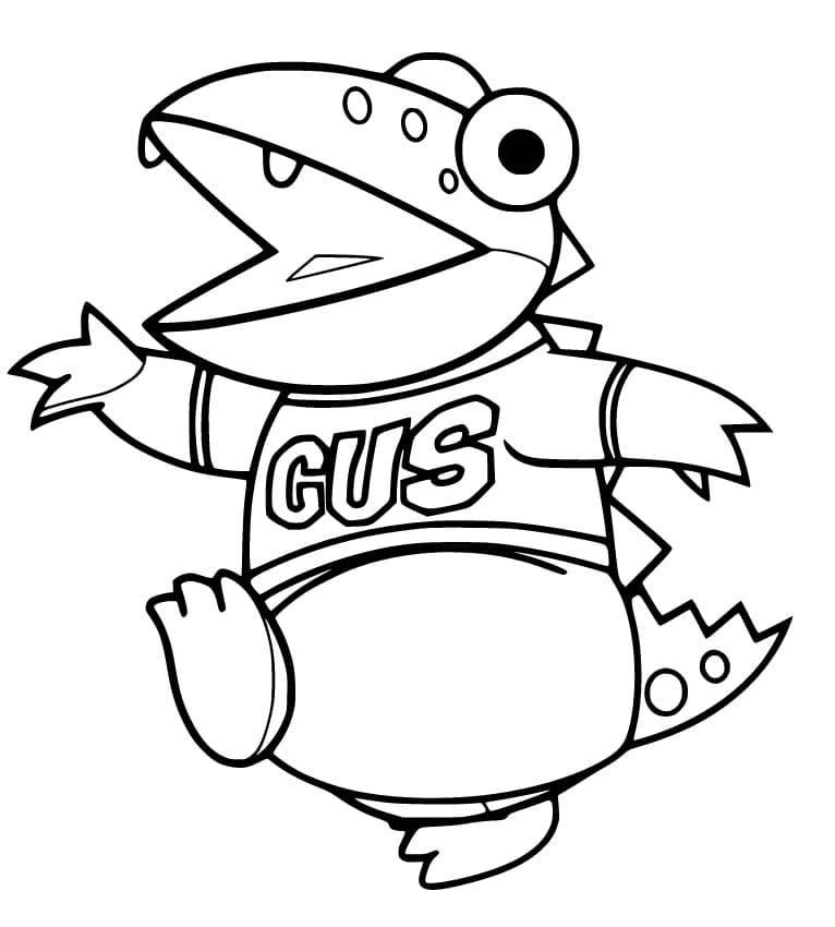 Gus in Ryan's World Coloring Pages - Ryan's World Coloring Pages - Coloring  Pages For Kids And Adults