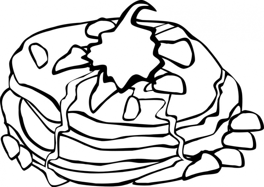 Get This Food Coloring Pages pancake l46c2 !