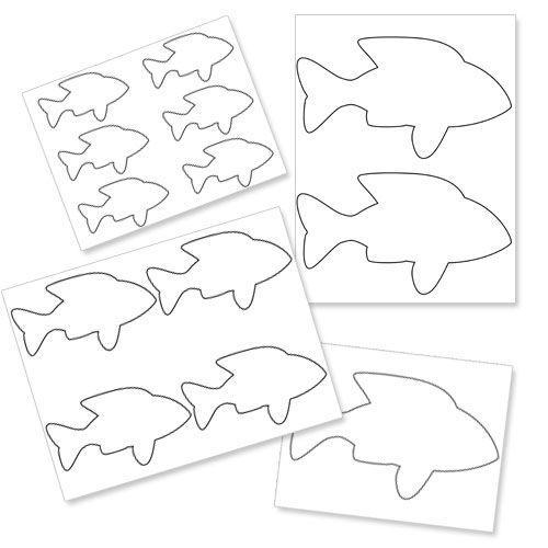 Fish, Letter f and Treats