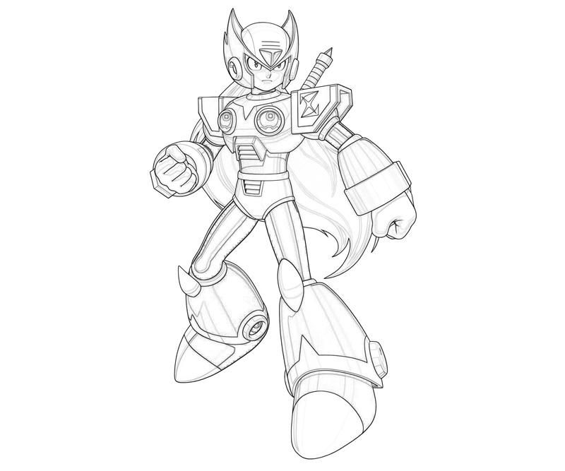Mega Man Coloring Pages | Free Printable Coloring Pages