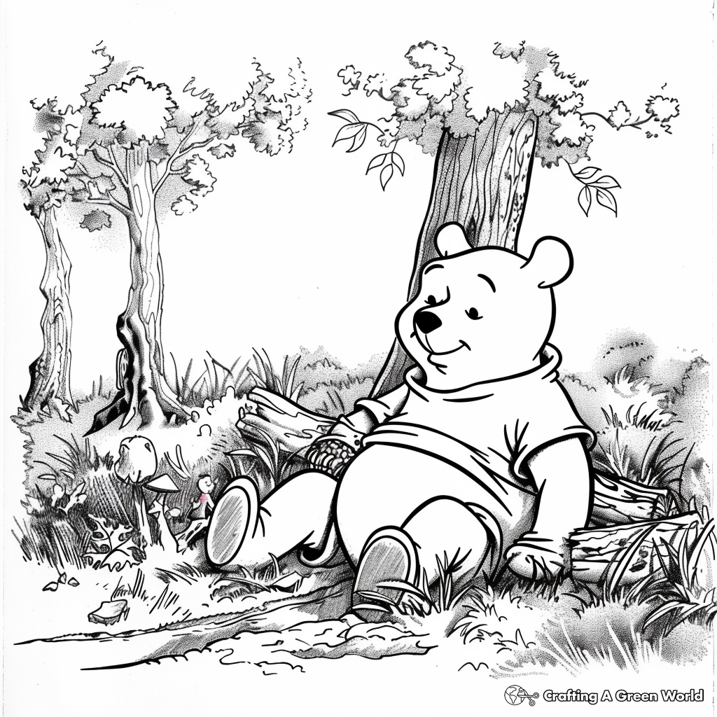 Winnie The Pooh Coloring Pages - Free ...