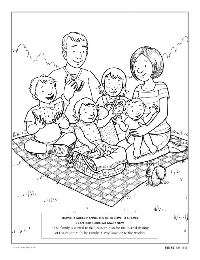 Coloring Page - Friend May 2008 - friend