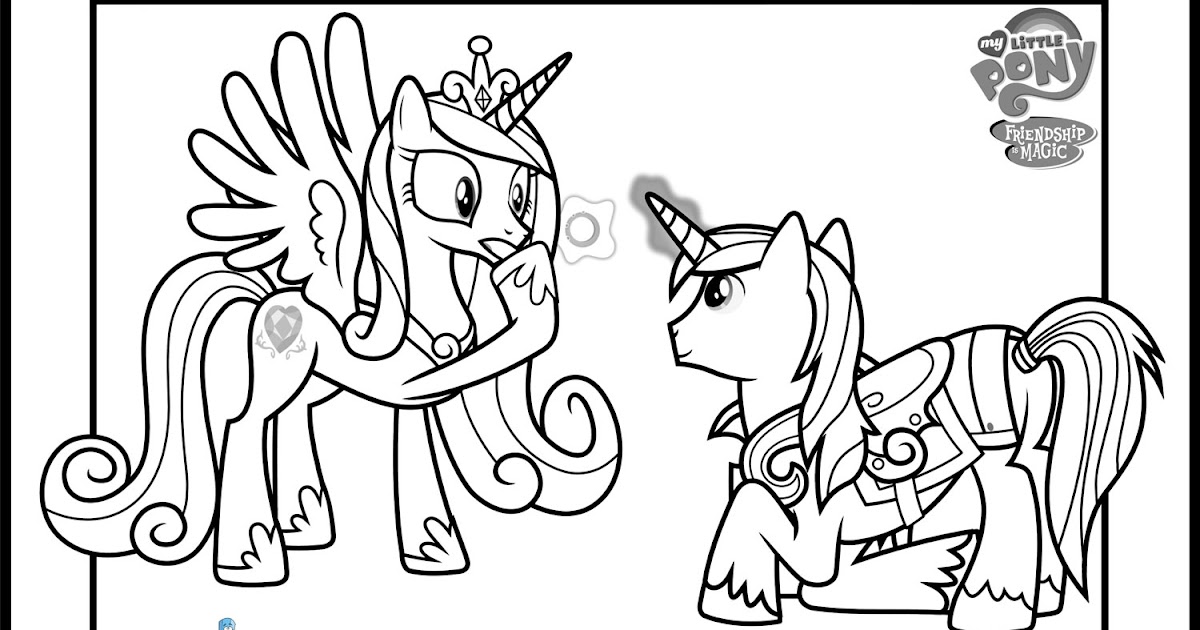 Shining Armor Coloring Pages | Team colors