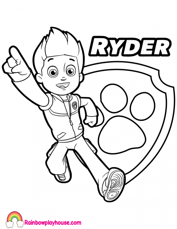 Paw Patrol Ryder Coloring Pages | Paw patrol coloring, Ryder paw patrol, Paw  patrol coloring pages